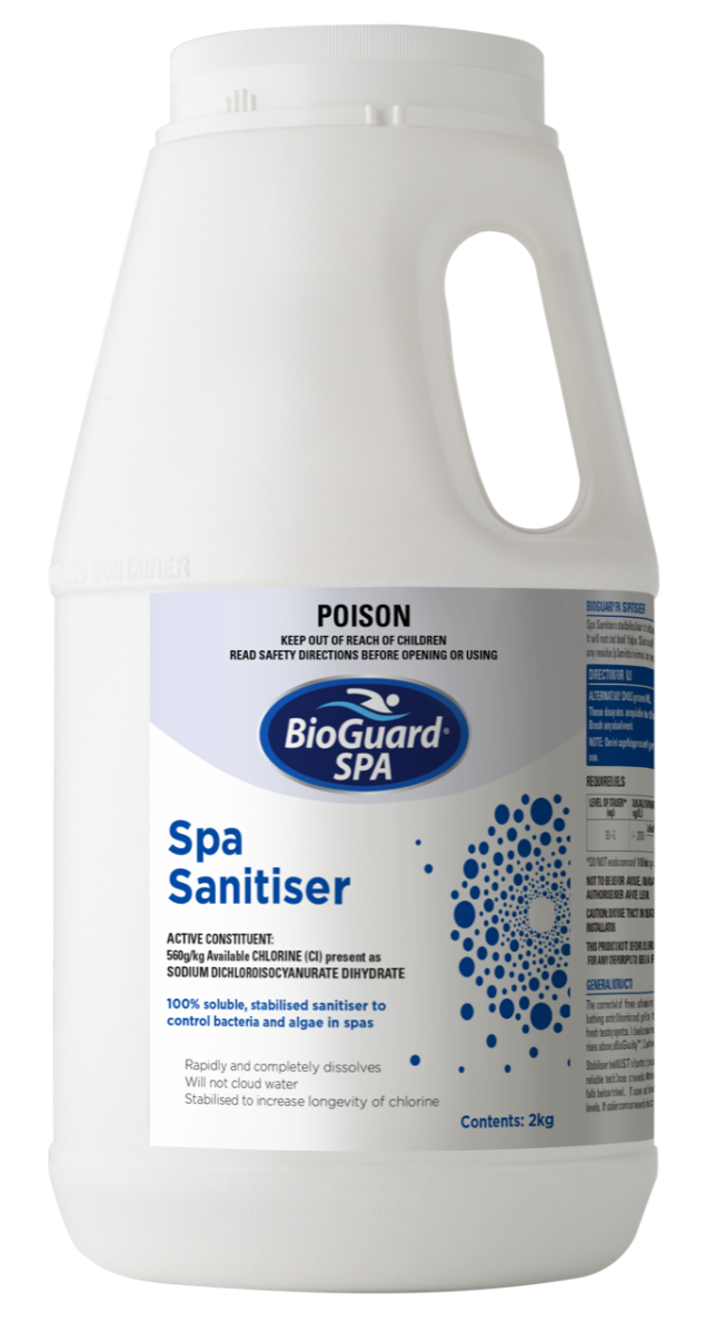 Bioguard Spa Sanitiser 2kg – Jeff Evans Ltd