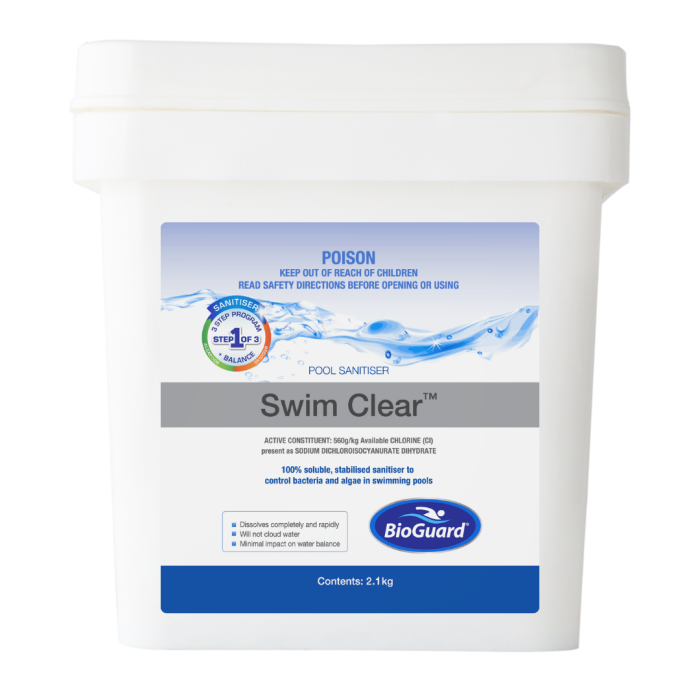 Bioguard Pool Swim Clear 2.1kg