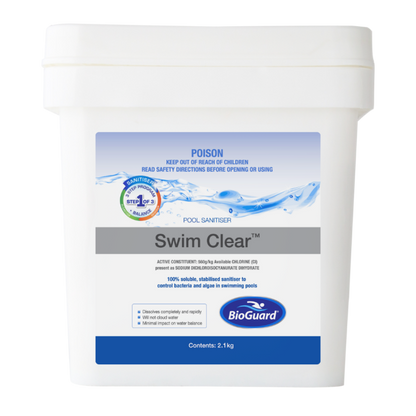 Bioguard Pool Swim Clear 2.1kg
